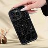 Forged Carbon Fundas Phone Case For IPhone 16 15 14 Plus 13 12 11 17 Pro Max Pro Soft Cover
