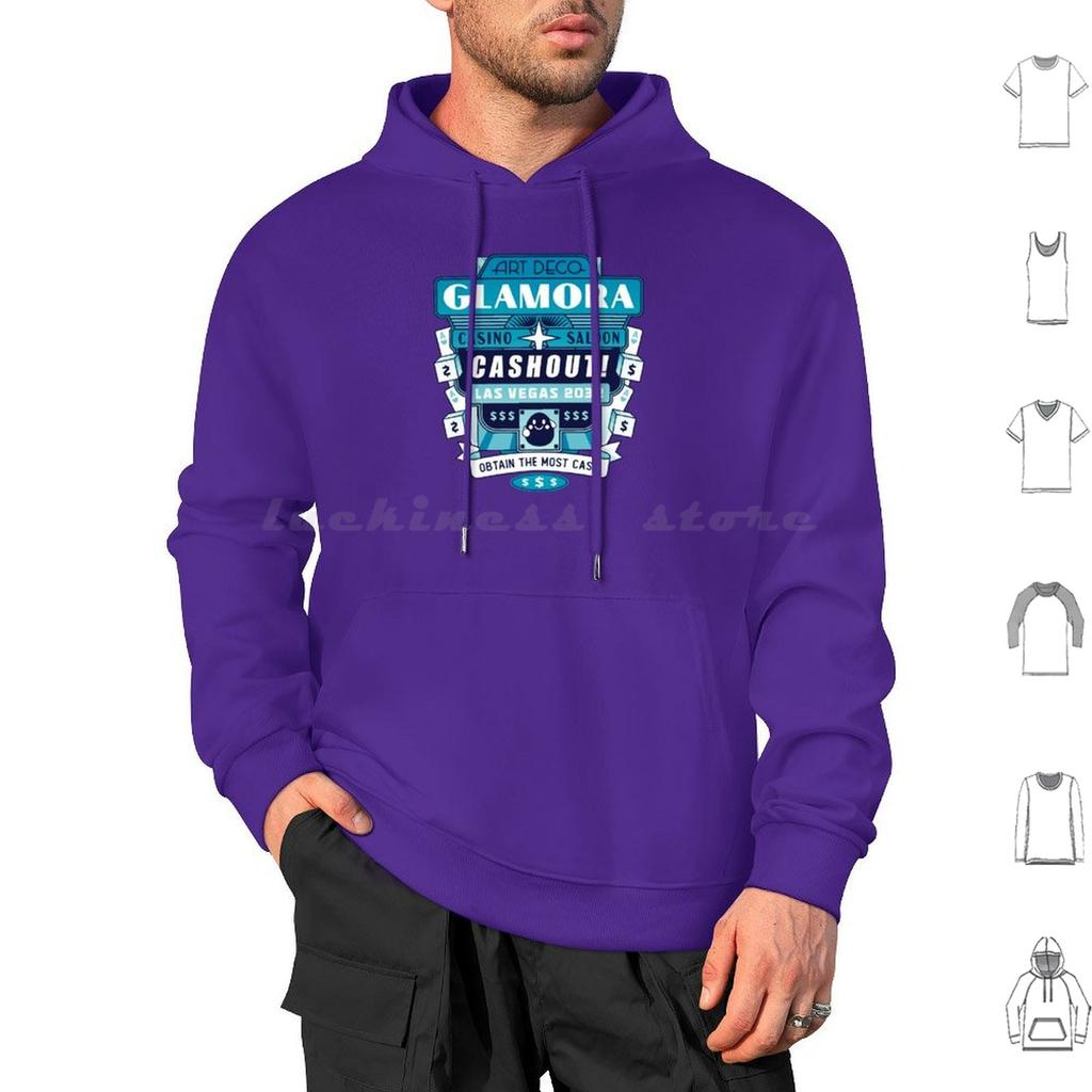 Las Vegas 2032 Cashout Hoodie Cotton Long Sleeve The Finals Thefinals Game Gaming Gamer Video Game Shooter Nama Tama Cashout