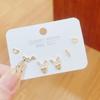 2025 S925 Sterling Silver Stud Earrings: Women's Light Luxury Cold Style Niche Metal Design