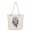 Dreamcatcher print thick rope single-shoulder beach bag 7309 KTB