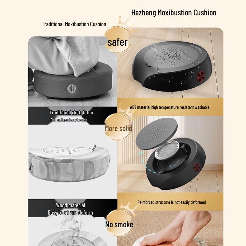 Hezheng HZ-AJZD-1 Moxibustion Massage Cushion CN plug (adapter included)
