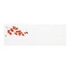 Wakaizumi Lacquerware Chopstick Rest Cloud-Flow Washi Mat, Flower & Tree Series, Autumn Leaves 1, Pack of 100, B-27-83. Stylish Table Setting for