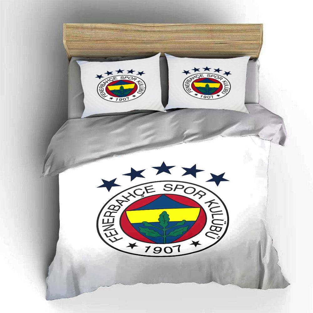 Fenerbahce Logo Bedding Set Bedding Duvet Cover Set Duvet Cover Pillowcases (1 * Duvet Cover 2 * Pillowcases, without duvet insert)