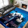 Crystal Velvet Rug Custom Name Text, Soft Non Slip Floor Mat Home DecorThe Addams Family
