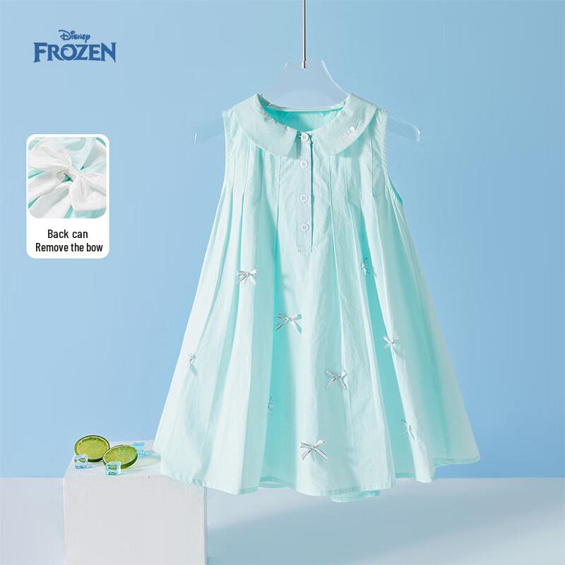 Disney Girls' Summer Doll Collar Princess Dress