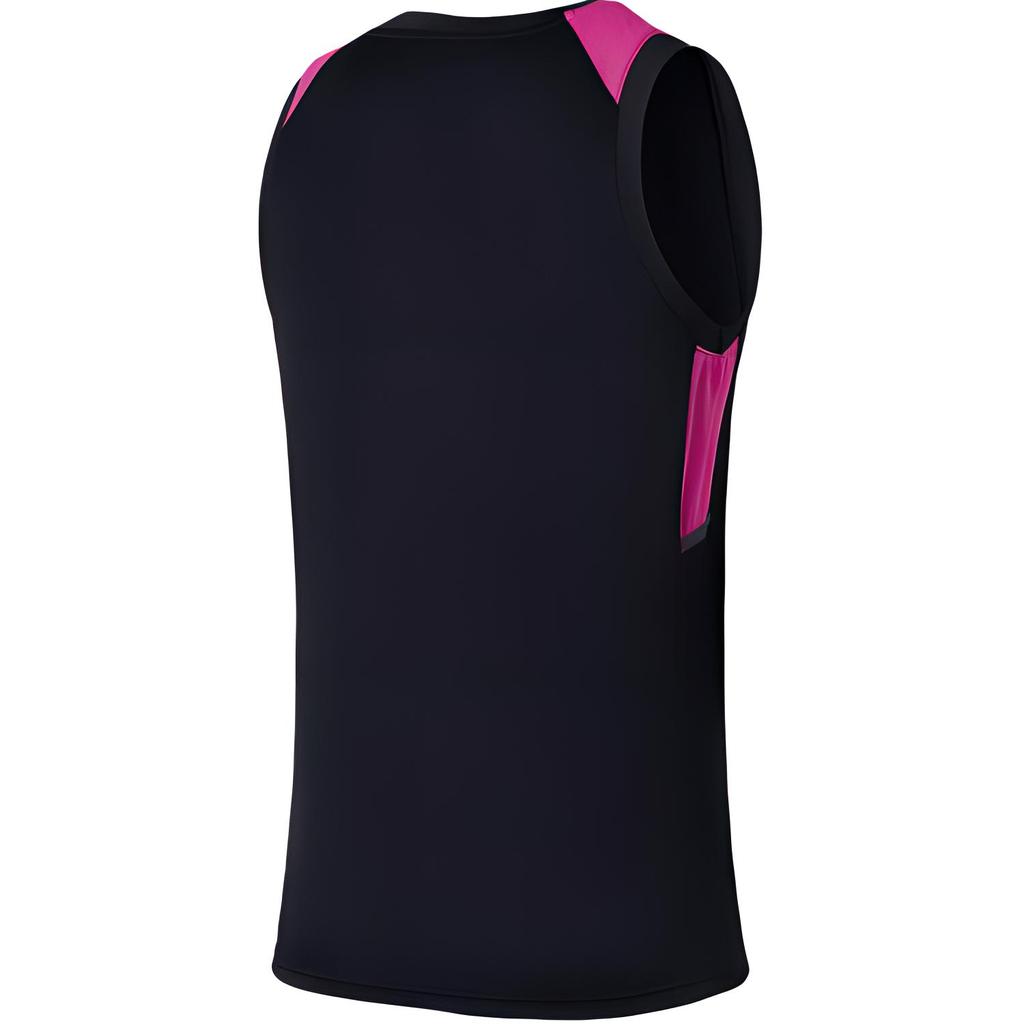 Li Ning Comfortable Breathable Versatile Sports Basketball Vest Men Tops Black Bright-Pink AAYS109-11