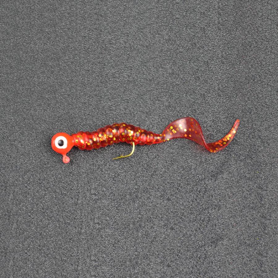 10 st Nya Fiskekrokar Färgglada Bly Runda Jigghuvuden Fiskedrag Beteskrok Fisketillbehör Jiggar Fiskekrok för Hav Flod Sjö