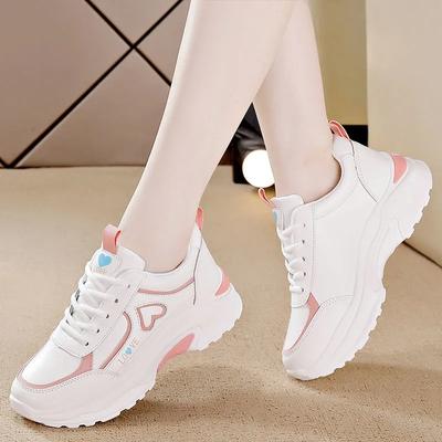 Zapatillas de Cuero para Primavera y Otoño 22 Zapatos Estudiante Zapatos Blancos Casuales