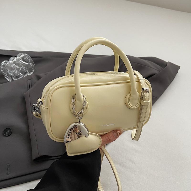 High-end Fashion Hand-carried Small Square Bag Women's 2025 New Korean Version Trendy Shoulder Bag Simple Casual Women's Messenger Bag