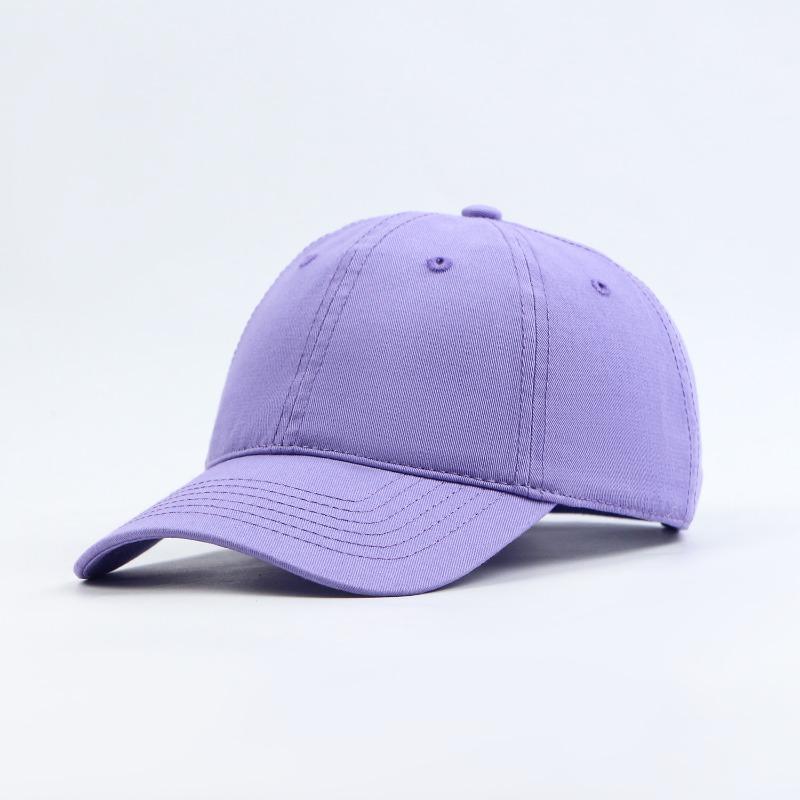 Pure cotton spring and summer baseball cap women's casual sun hat showing face small cap men's hat plus
