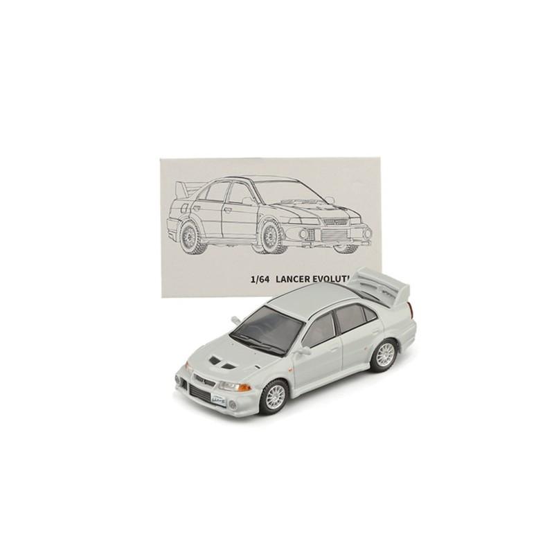 Evo Шестое Поколение Сплав Модель Автомобиля Мини Симуляция Коллекционная Детская Игрушечная Машинка белый