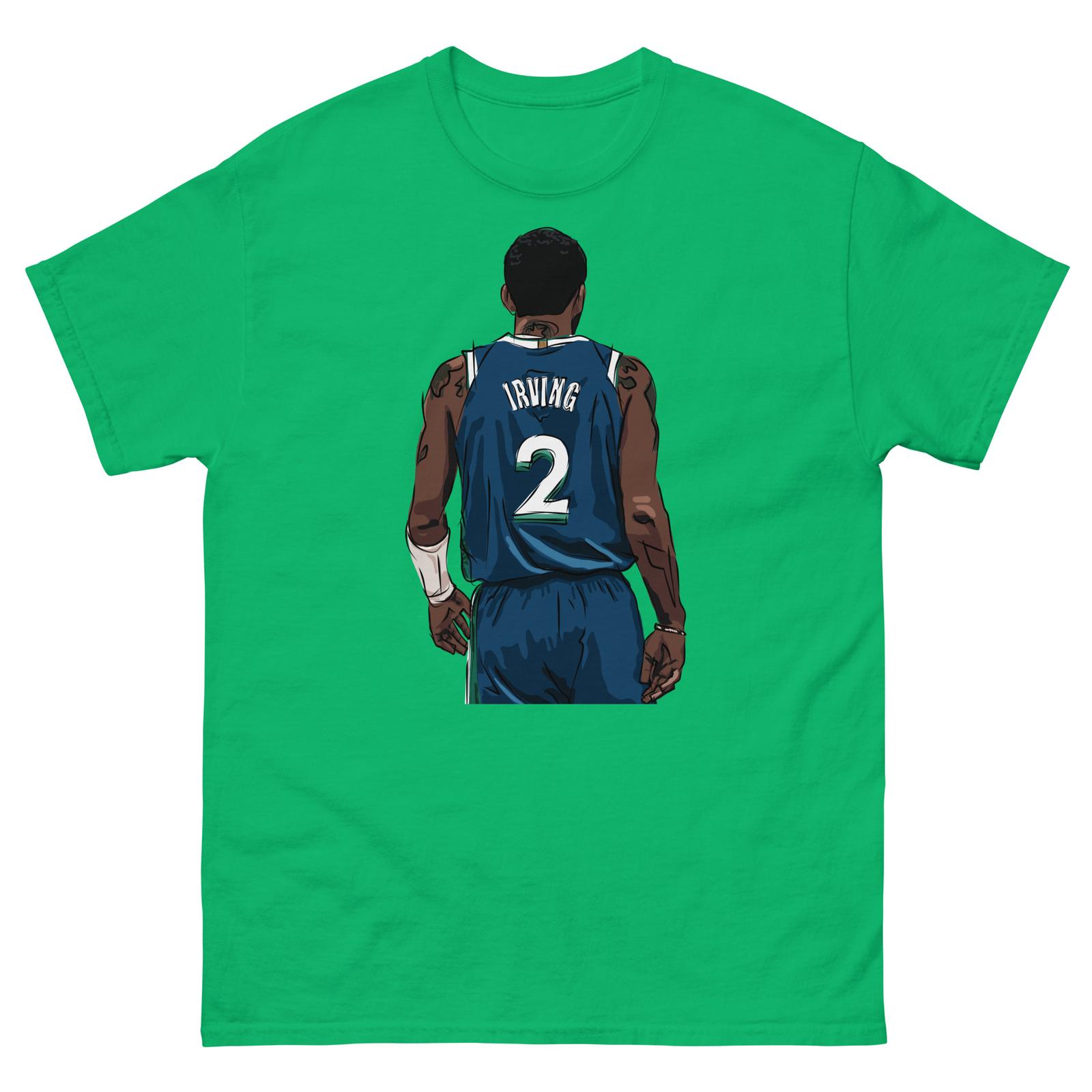 Kyrie Irving Dallas Sketch T-shirt XXXL
