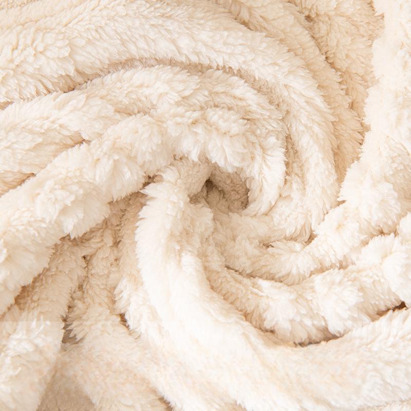 High-Grade Winter Sofa Towel All-Inclusive Non-Stick Wool Living Room Universal Cover Cover Plush Cover Cloth