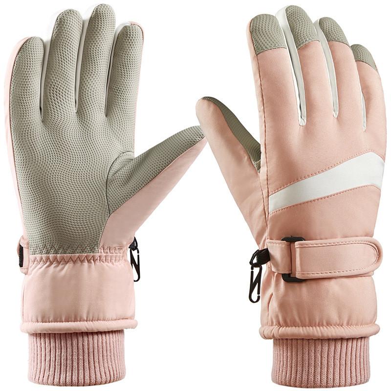 Ski Gloves Waterproof Touchscreen Insulated For Outdoor Winter Sports Adults