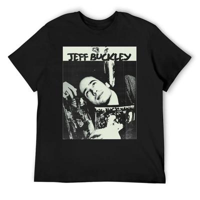 Tričko Jeff Buckley Muž Oblečenie Nadrozmerné Tričko s grafikou Street Wear Bavlnené tričko Muži