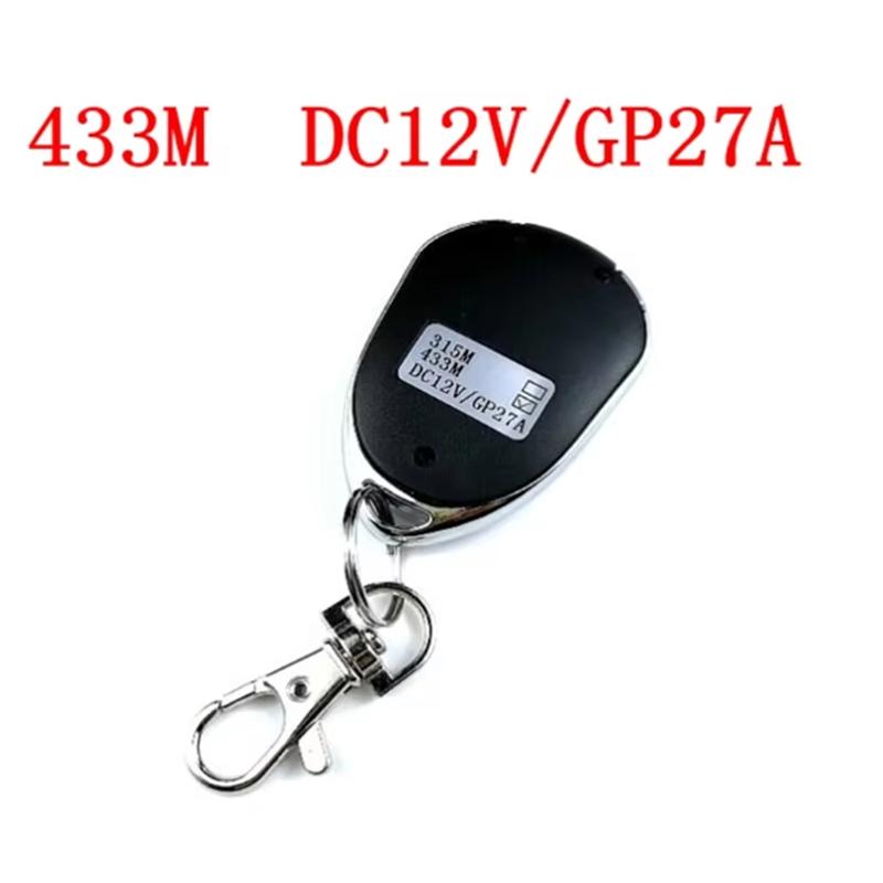 

2pcs for DOORMAN 433M DC12V/GP27A garage door car roller shutter door and gate remote control, without Battery