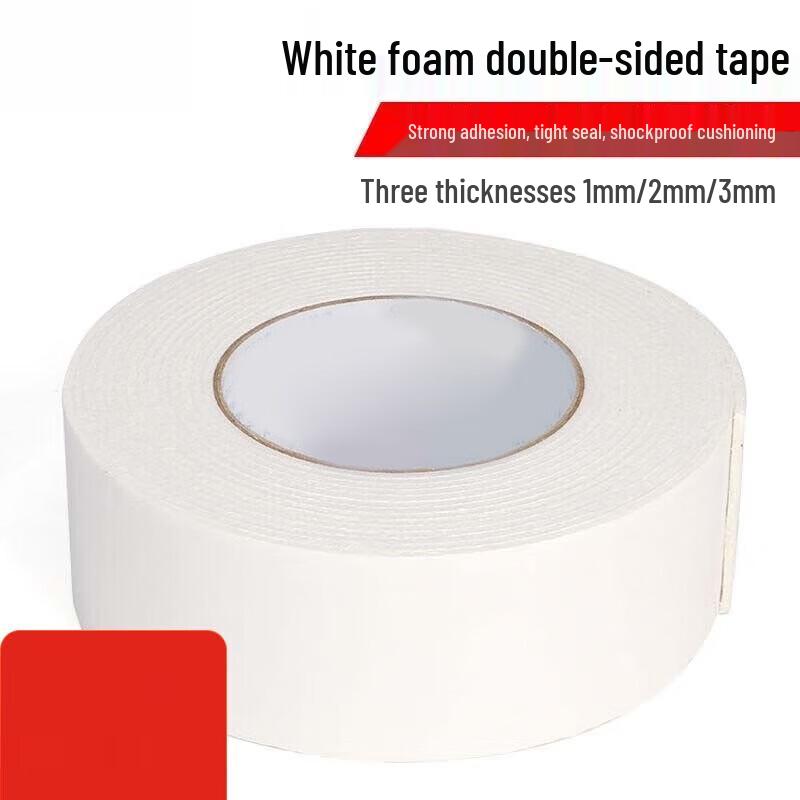 Jinsu White Foam Double-Sided Tape