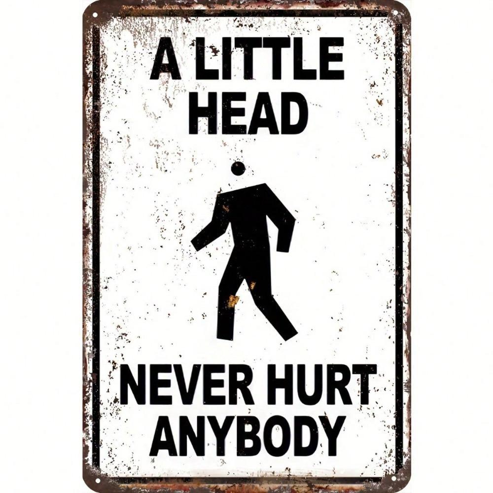 Humorous 2D Flat Aluminum Sign Vintage Plaque Adult Novelty Wall Decor for Home Bar Man Cave Farmhouse Garage Cafe Shed Decoration