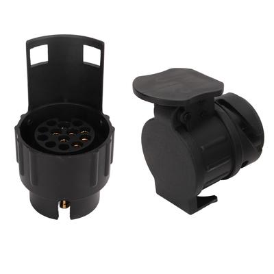 7 Pin To 13 Pin and 13 Pin To 7 Pin Trailer Socket Adapter Set Towing Socket Converter for  Trailer Plugs
