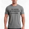 Schmoopie Tshirt Summer Casual Cotton Tee Oversized Streetwear Tops Vintage Graphic Print Loose Fit Short Sleeve
