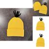 Minions Cartoon Knit Beanie Hat For Winter Warmth And Streetwear Fashion