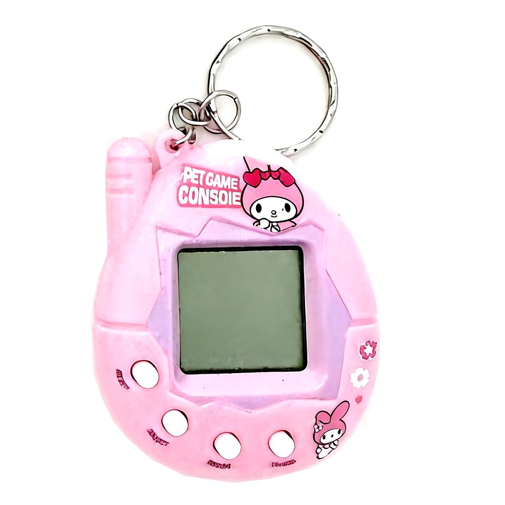 Sanrio  Virtual Pet Mini Game Console Kuromi Original Cartoon Toys  Keychains Toys Birthday Gifts