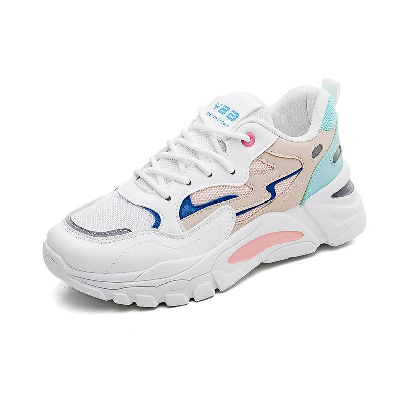 Casual Shoes for Women In Summer  New Breathable Mesh Shoes Korean Version Versatile Thick Soled Sports Shoes