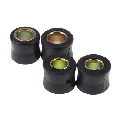 2 Pcs Universal Motorcycle 10MM 12MM Rear Shock Absorber Sleeve Buffer Rubber Ring Bushing Fixed Ring Rear Sleeve Scooter