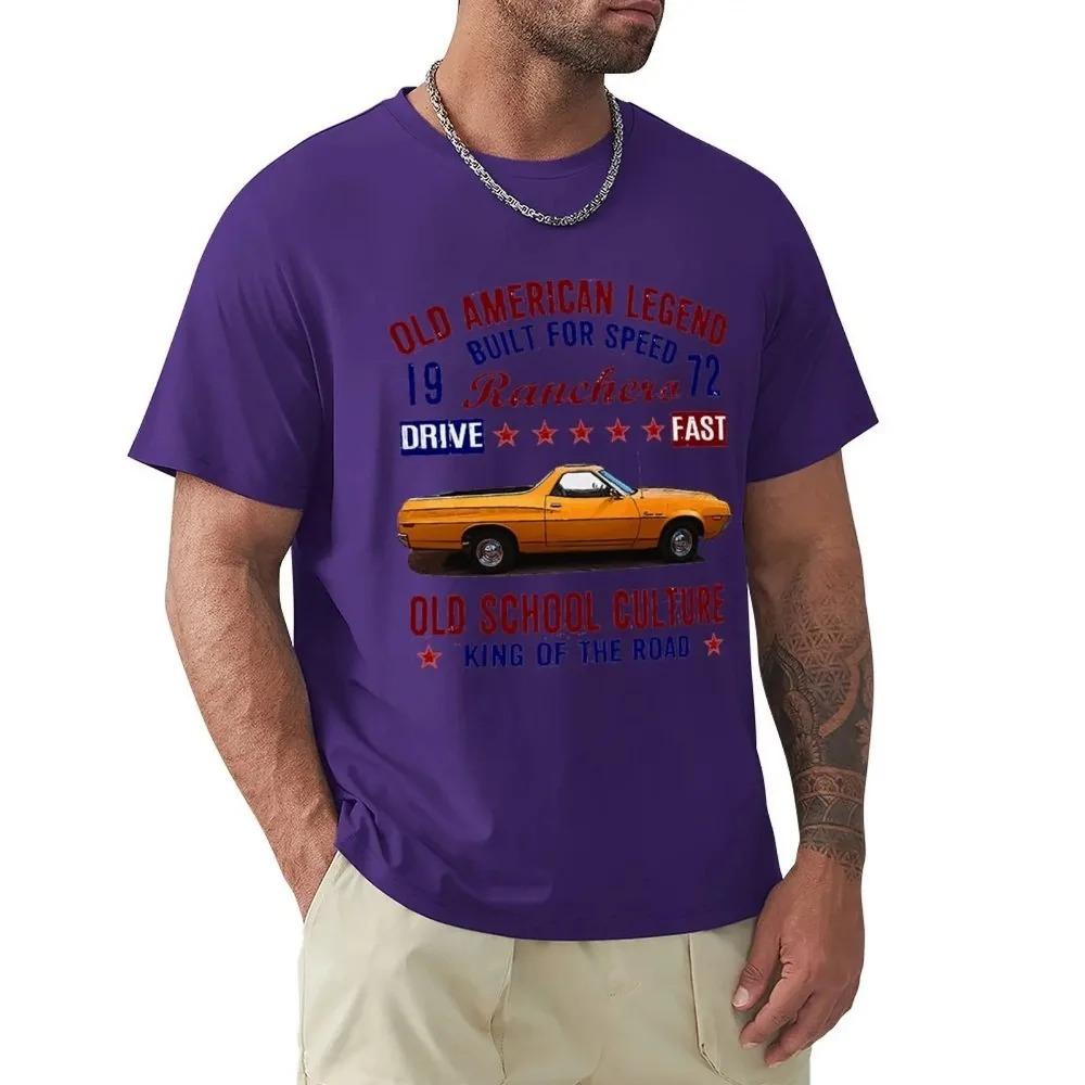 Funny T Shirts Vintage American Car  Ranchero Graphic T-shirt Mens  Tee Shirt  T Shirts Fashion