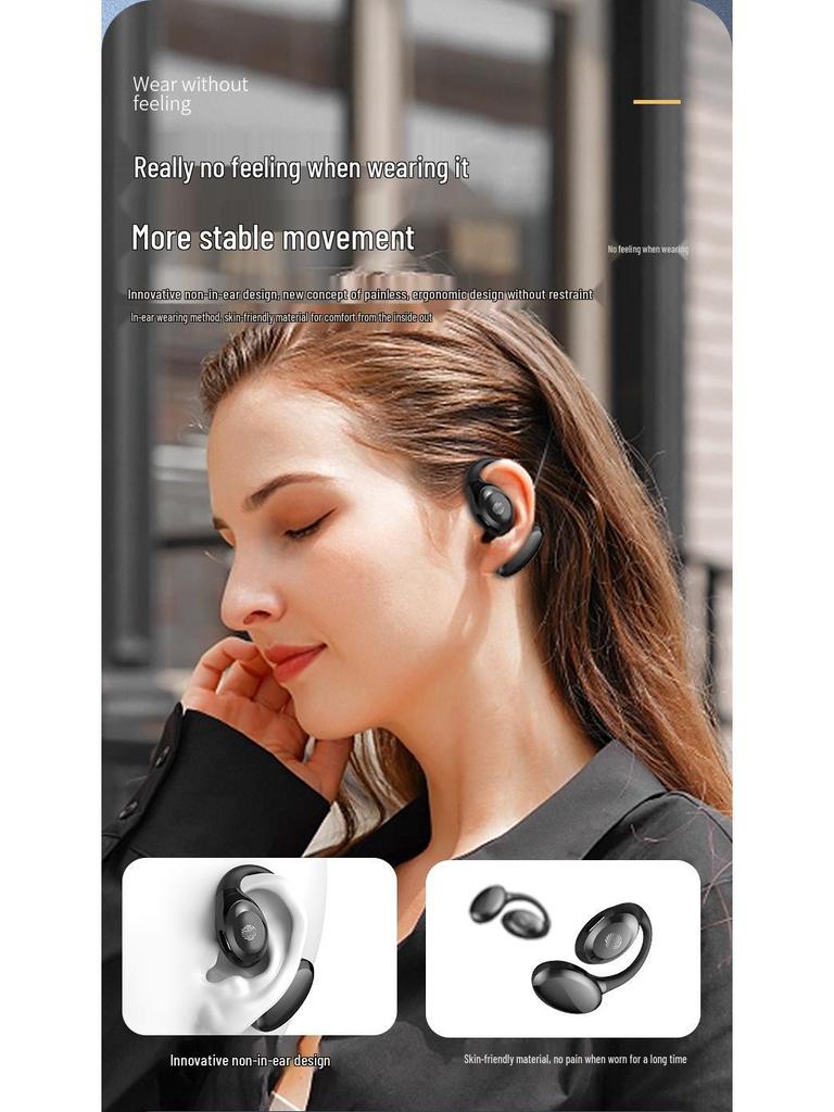 GD06 Bluetooth Wireless Sports Ear Hook for Drivers