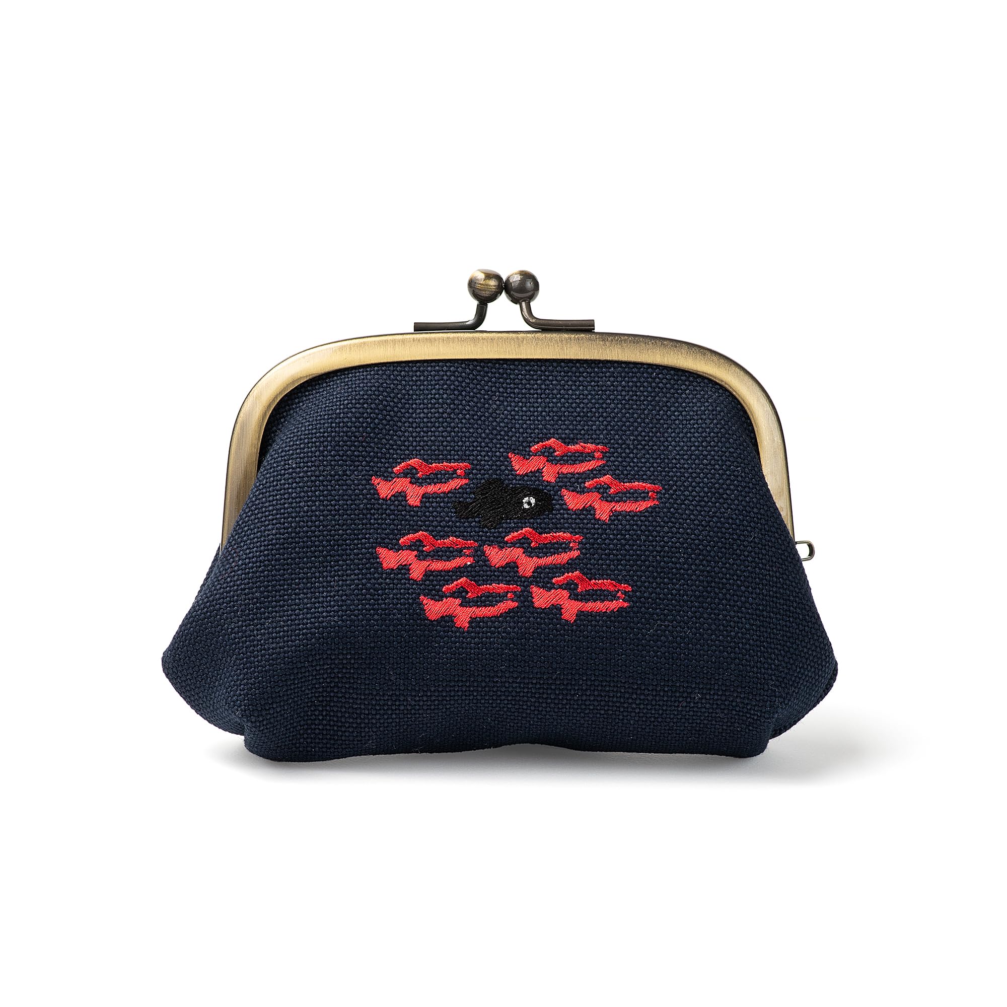 Кошелек-расческа Crane Studio Leo Lionni, 3,5 дюйма (Вышивка Swimmy)