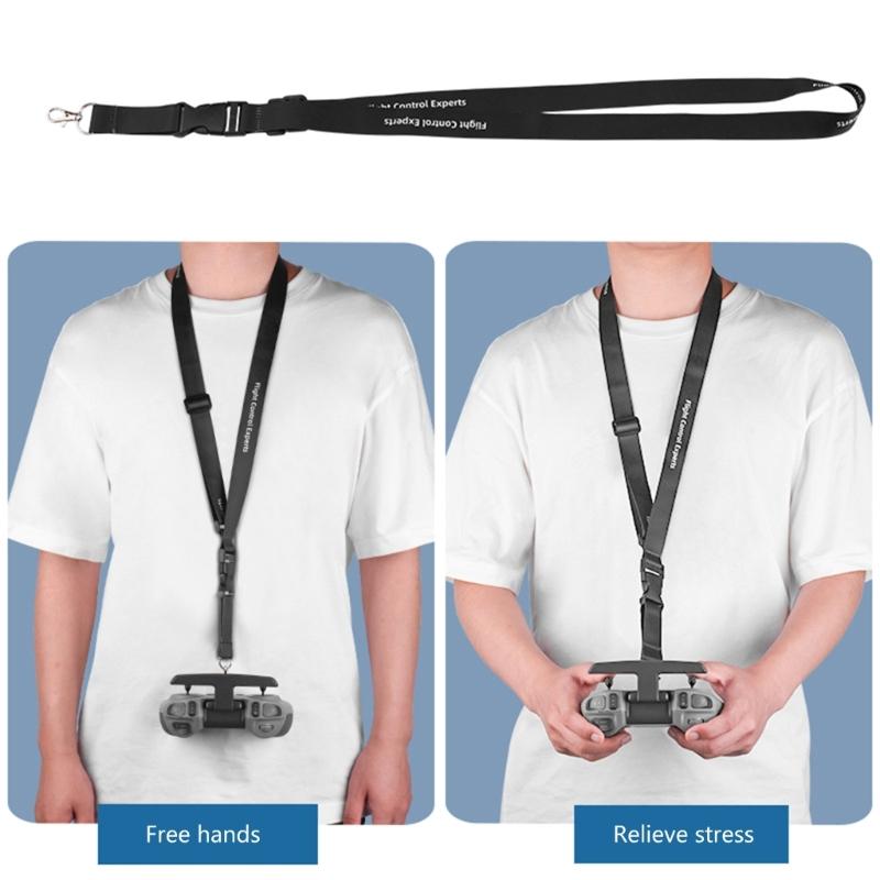Remote Control Accessory Shoulder Strap  for Avata 2 Adjustable Neck Strap for Enhances Flight Comfort