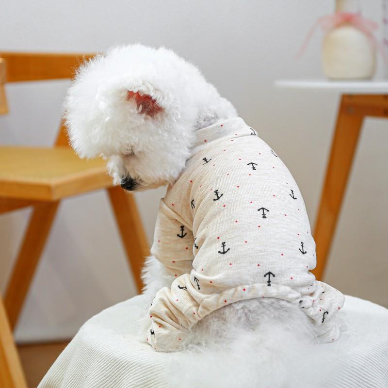 Pet Clothes Small Dogs Cats Cute Four-Legged Homewear Cartoon