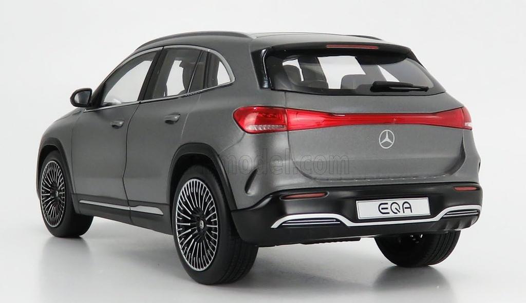 NZG EQA 2021 Scale Diecast Model Car Mercedes-Benz (H243) (Gray) 1/18