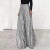 Pantalon Long extensible, confortable, charmant, Sexy, ample, boîte de nuit, vêtements féminins, habillage