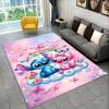 Cute S-Stitch Cartoon Non-Slip Area Rug for Living Room,Bedroom,Playroom,Soft Carpet Floor Mat Home Decor Rug Kids Room Gift