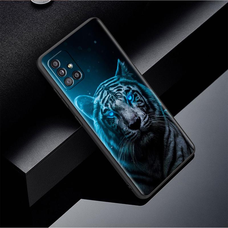 Wolf Löwe Tier Hülle Für Samsung Galaxy A54 A52 A14 5G A53 A12 A13 A71 A23 A34 A33 A21s Handyhülle