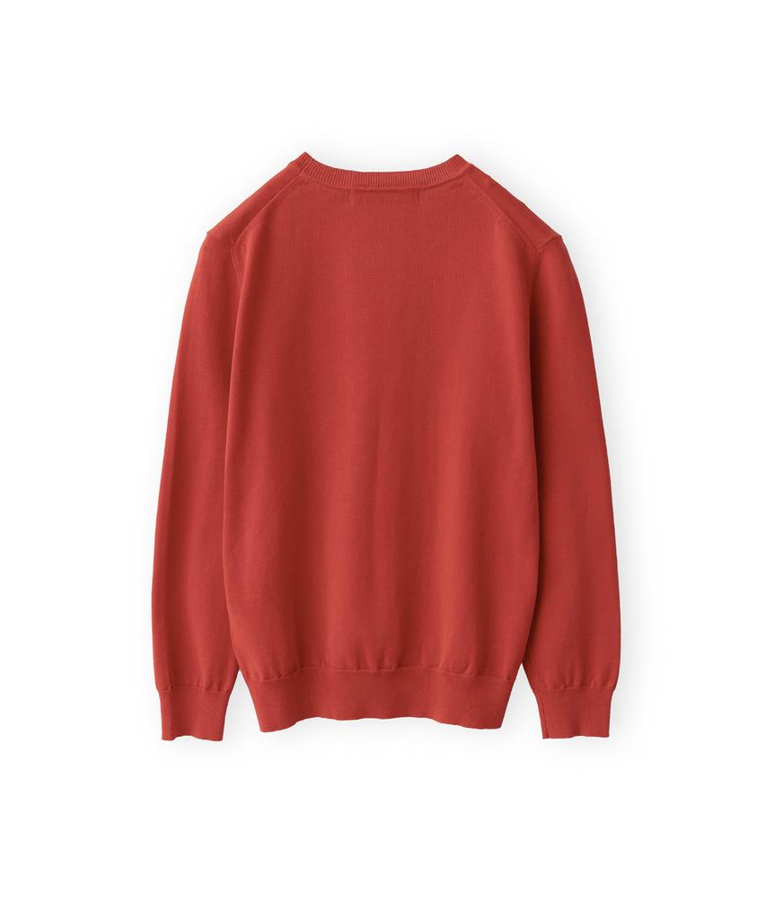 Beulaunyadeu W Washed Cotton Knit, Red