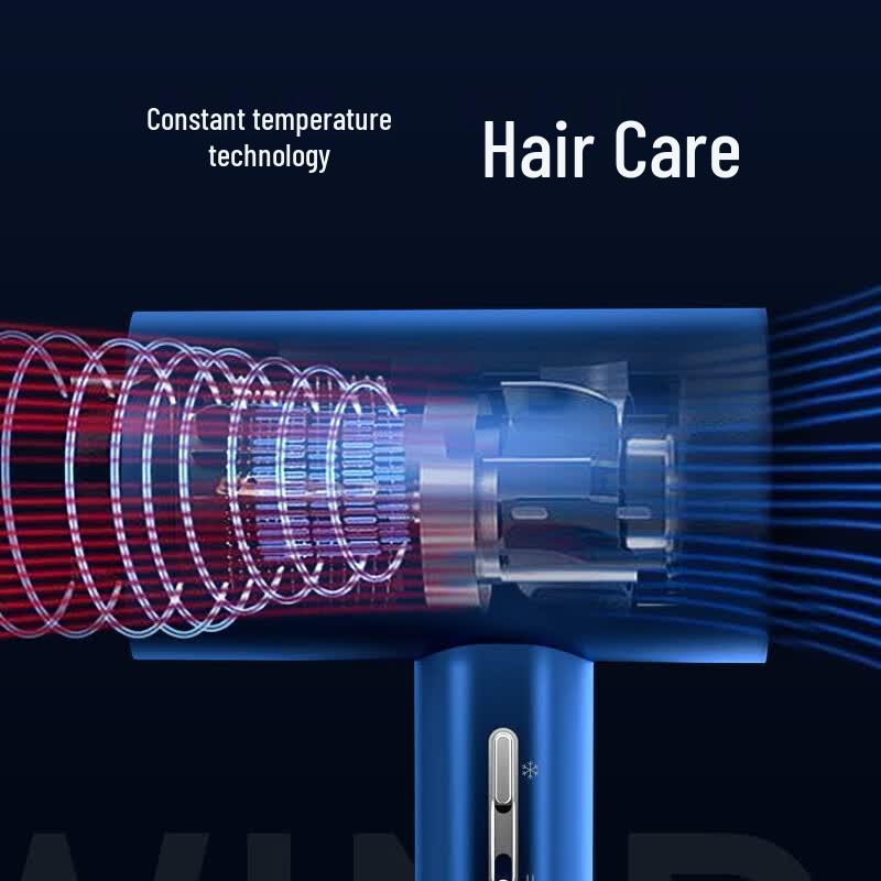 RIWA RC-7808 Portable Negative Ion Hair Dryer CN plug (adapter included)