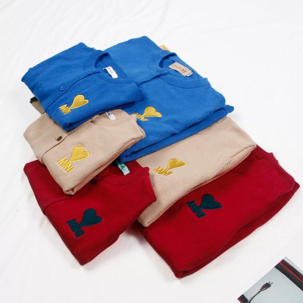 Girls' Stylish Casual Cardigan Sweater Outerwear