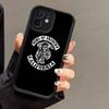 Custodia per Telefono TV Sons Of A-Anarchy per iPhone 17 16 15 14 13 11 12 Pro Max Plus Cover Posteriore Protettiva
