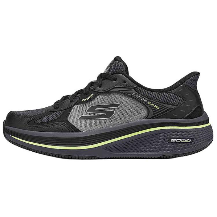 Skechers Mens Go Lightweight Cushioning Supportive Breathable Casual Running Shoes Men sneaker Black 220854-BKLM 41