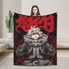Gachiakutas Anime Warm Blanket  Airplane Travel Plush Bedding Throws Graphic Couch Bed Flannel Bedspread Sofa Bed Cover