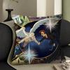 Cartoon Good Omens TV Personalized Pillow Cover Kids Bedroom Wild Party Decor Pillowcase Kid Birthday Shower Gift