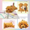 Animal Land Plush Animal Pencil Case Dog (Poodle BR)