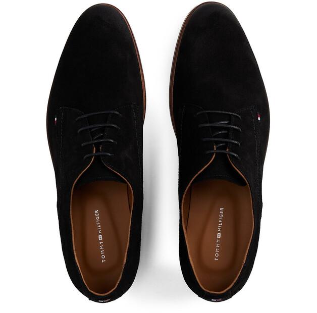 Полуботинки Tommy Hilfiger SUEDE MOC T DERBY