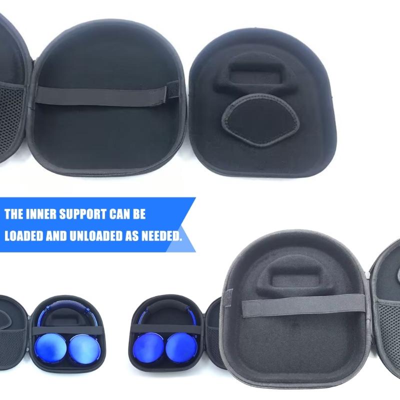 Durability EVA Carrying Case for SR60 80 125 225 325 M1M2 RA2 RS1 RS2E Headphones with Cable and Charger Storage