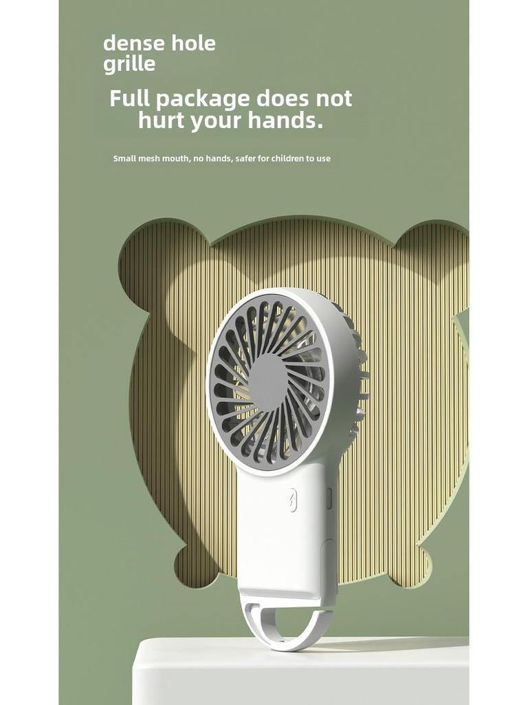 2025 Portable Folding Rotating USB Fan for Outdoor and Desktop Use