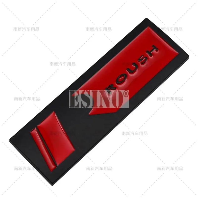 1PC 3D Roush Performance Car Trunk Metal Alloy Adhesive Badge Emblem Body Tailgate Accessories For Mustang Shelby GT GT 500