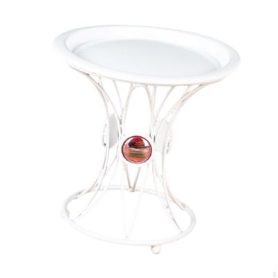 Support de Pot de Fleurs en Fer Table pour Plantes Présentoir Polyvalent Étagère pour Pots, Support pour Salon